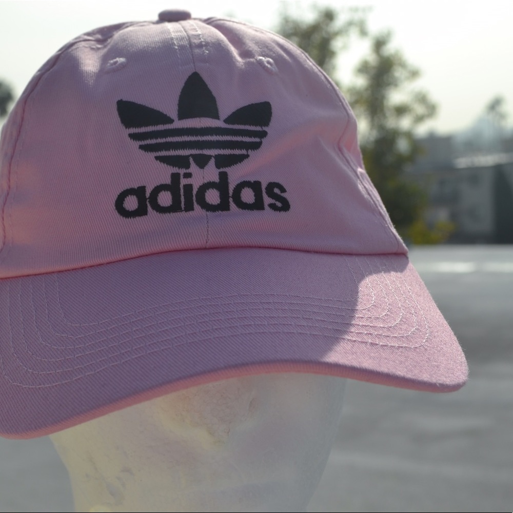 Adidas Adjustable pink hat new without tags